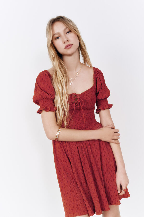 Springfield Vestido "Coral" rojo