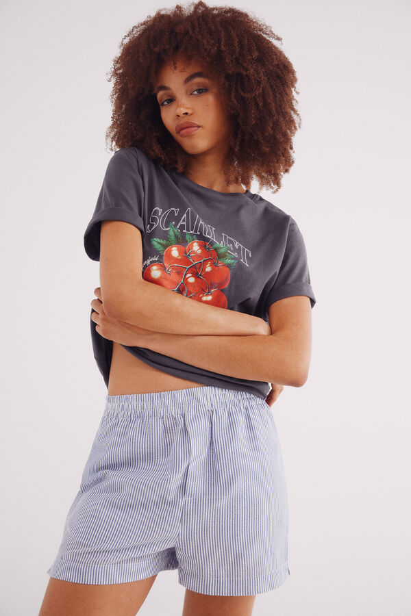 Springfield Shorts de pijama  azul