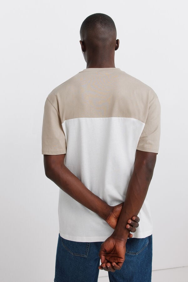 Springfield Playera de bloques de color caf&eacute;