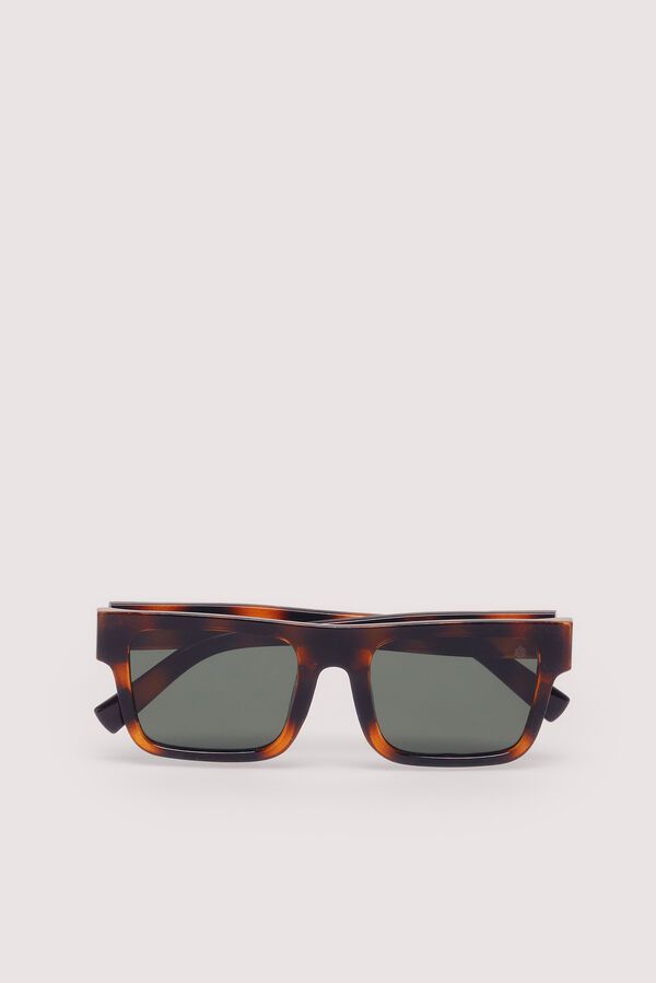 Springfield Gafas de sol pasta montura efecto carey nude