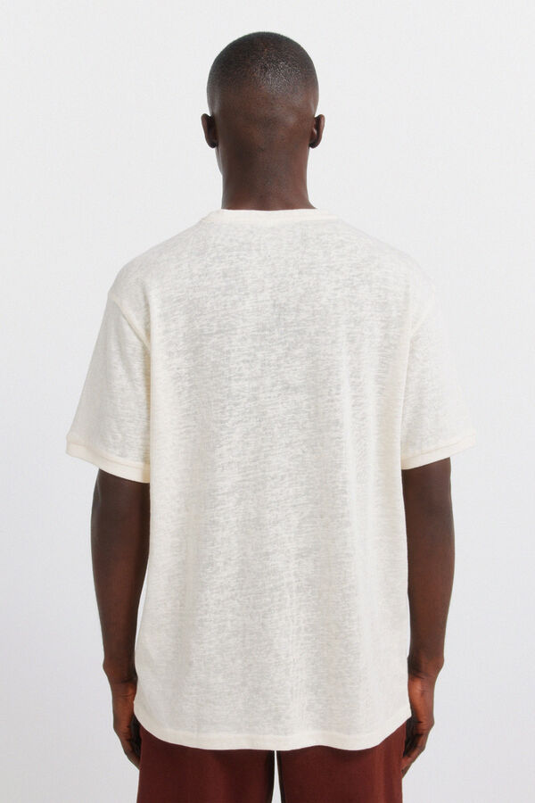 Springfield Playera r&uacute;stica blanco