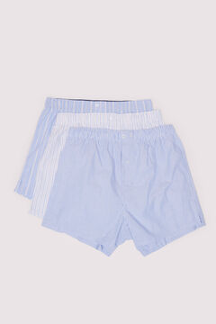 Springfield Pack 3 boxers rayas azul tinta