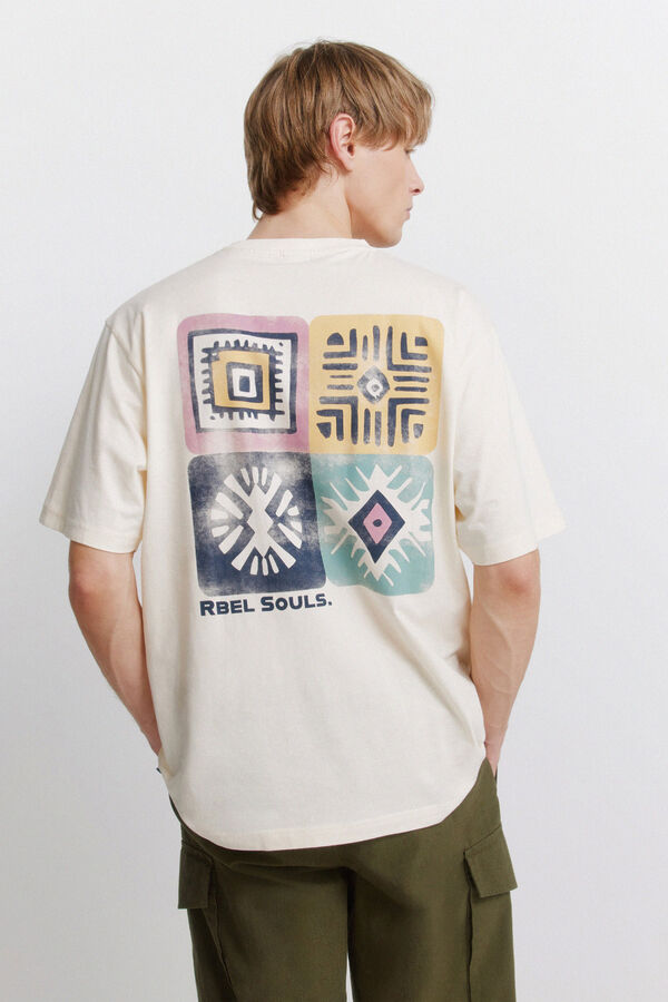 Springfield Playera Rbel soul blanco