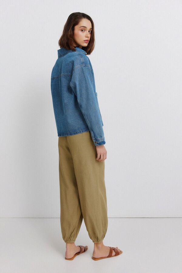 Springfield Pantalones jogger kaki