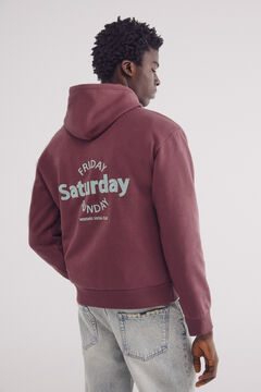 Springfield Sudadera capucha Saturday púrpura