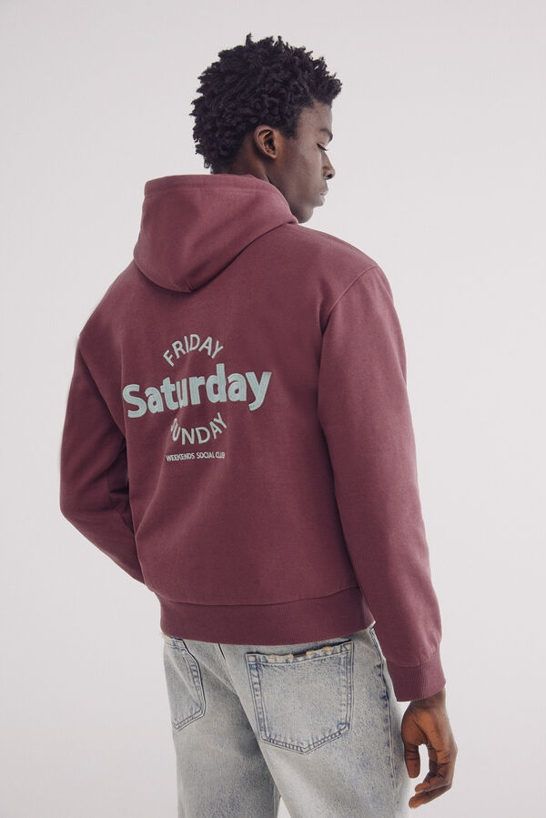 Springfield Sudadera capucha Saturday púrpura