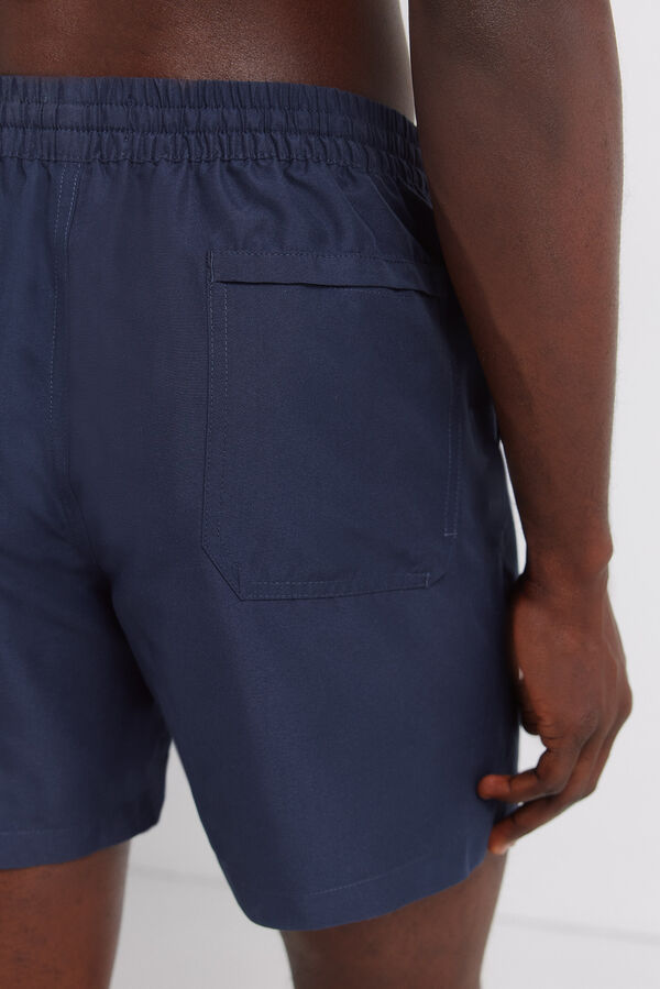 Springfield Traje de ba&ntilde;o liso azulado