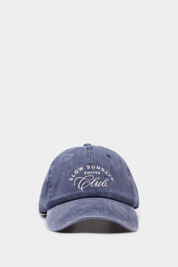 Springfield Gorra beisbolera "Slow sundays" marino