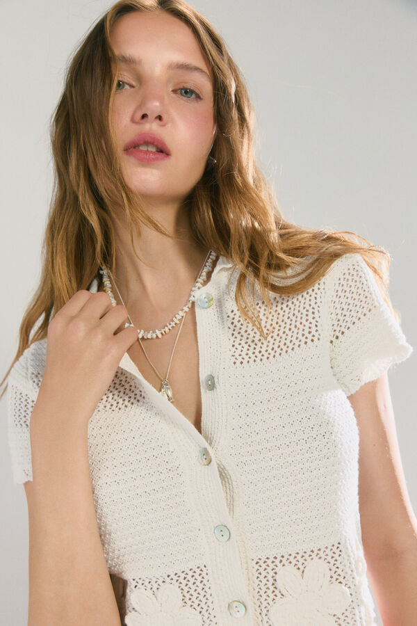 High Spirits Playera Milk blanco