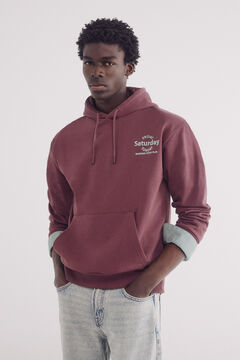 Springfield Sudadera capucha Saturday púrpura