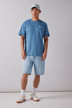 Springfield Playera la mer acuarela azul indigo