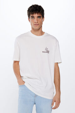 Springfield Playera bad reputacion marfil