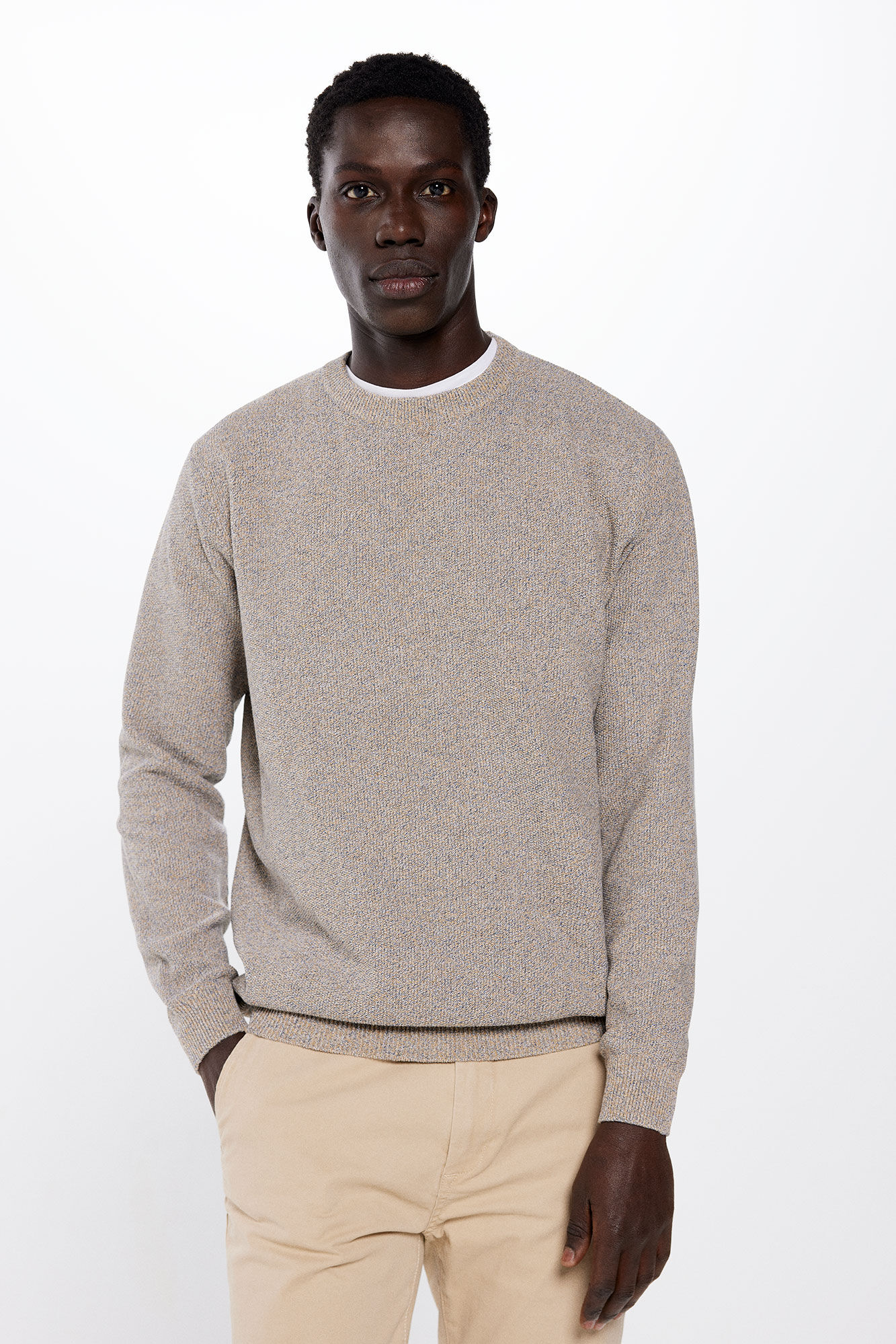 Sueter estructura bicolor Sueter para hombre WomenSecret MX