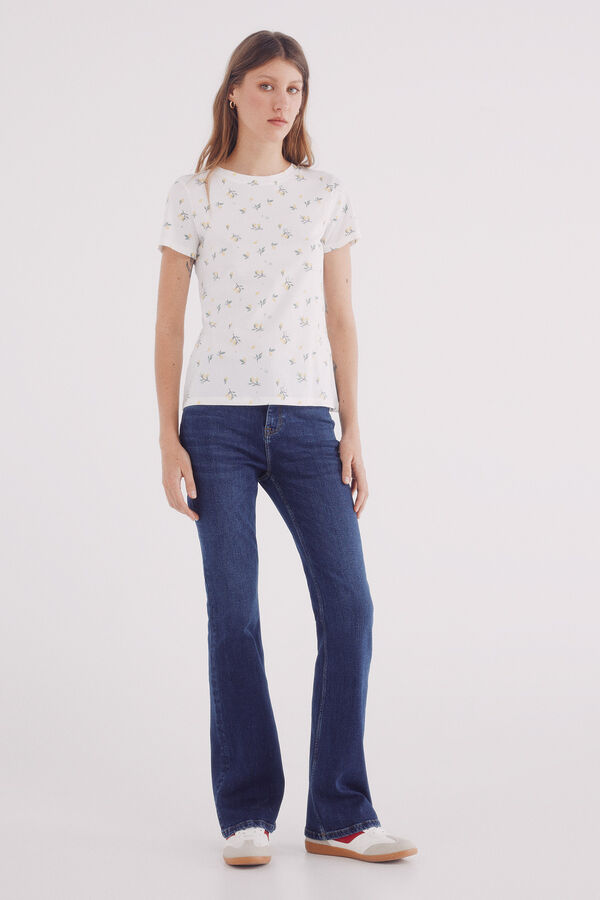 Springfield Playera estampado frutas estampado