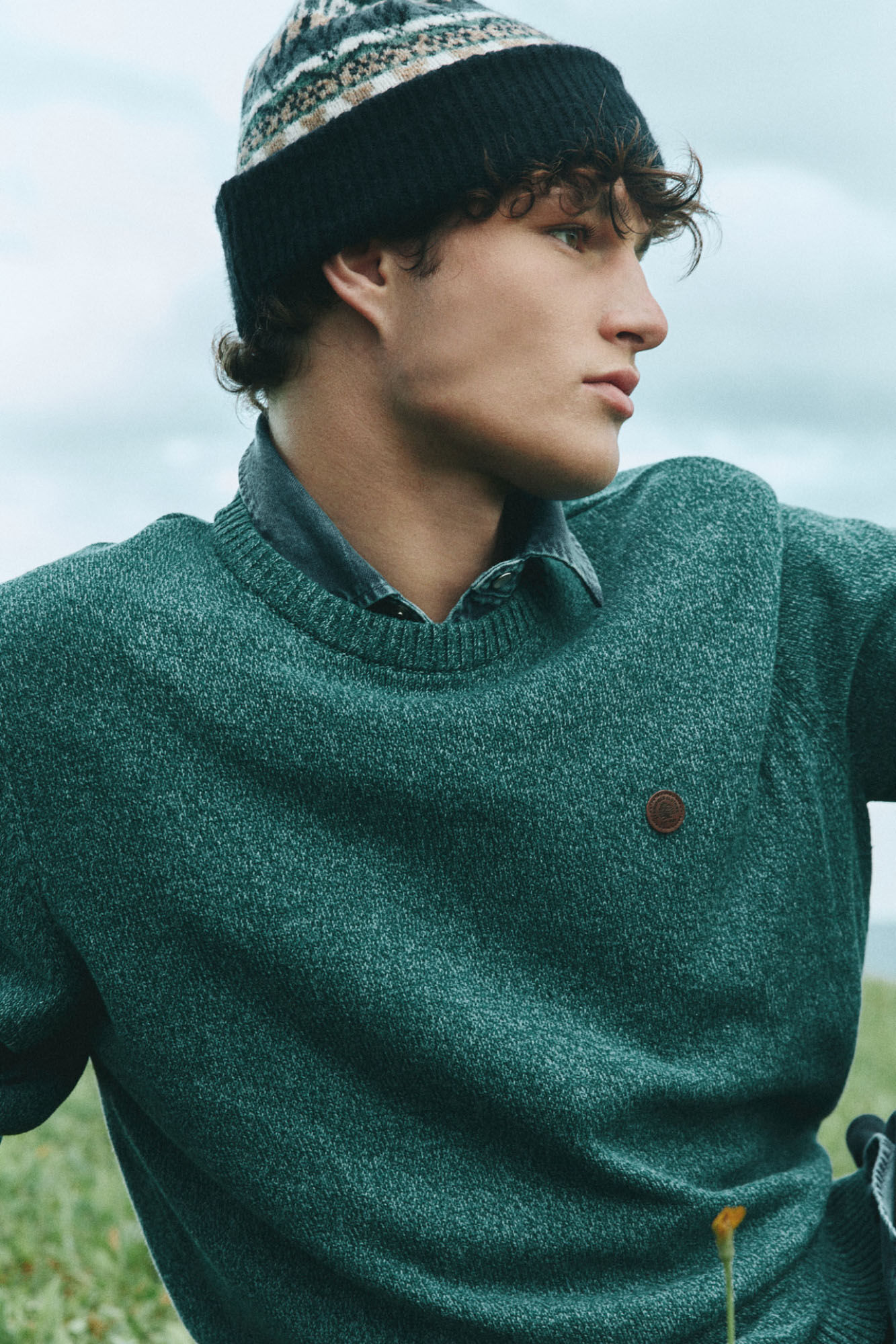 Springfield Jersey trenzado de fantas&iacute;a liso