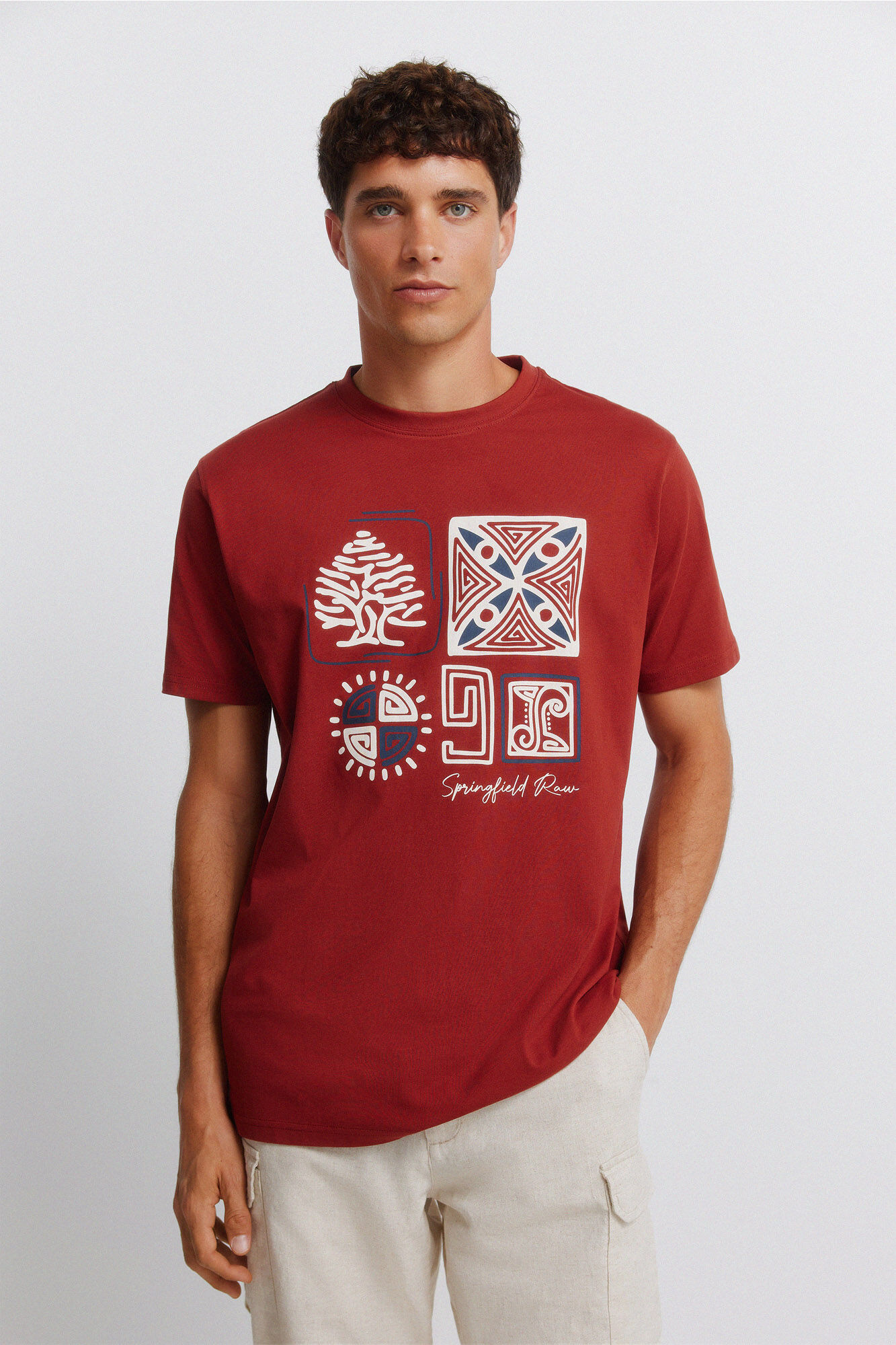 Springfield Playera logo Springfield &eacute;tnico