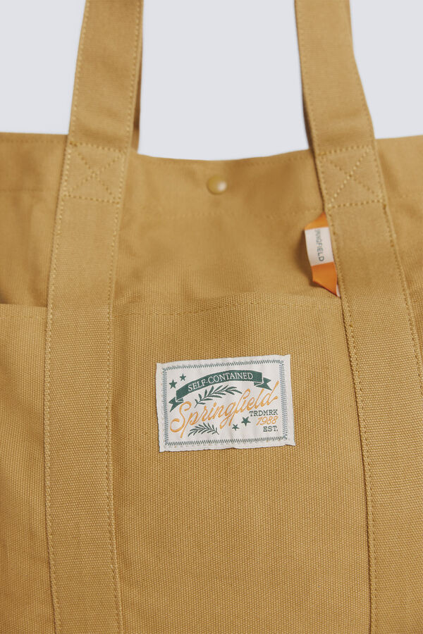 Springfield Bolsa de viaje de canvas beige