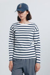 Springfield Playera rayas marineras estampado