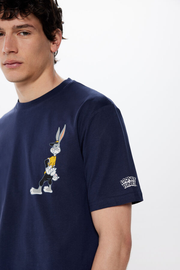 Springfield Playera Bugs Bunny azul