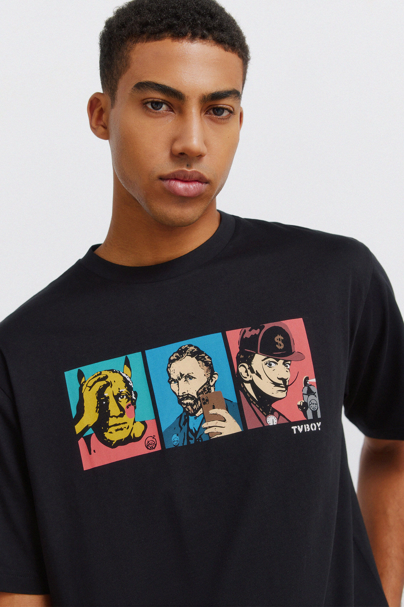 Springfield Playera TvBoy Genios del Arte