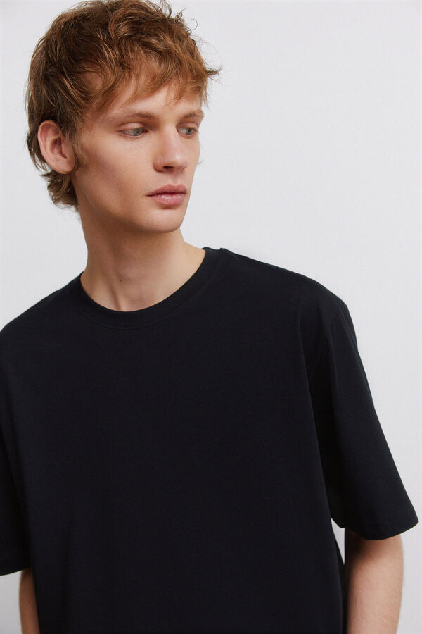 Springfield Playera b&aacute;sica negro
