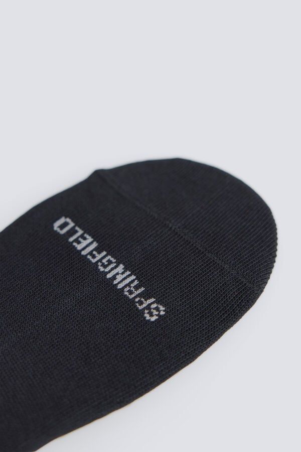 Springfield Calcet&iacute;n invisible deportivo negro