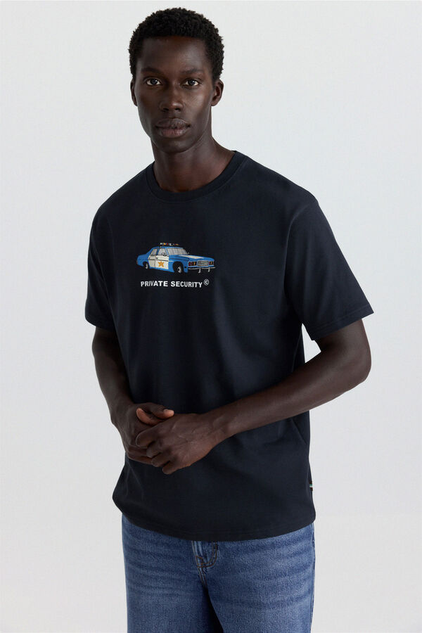 Springfield Playera private security azul