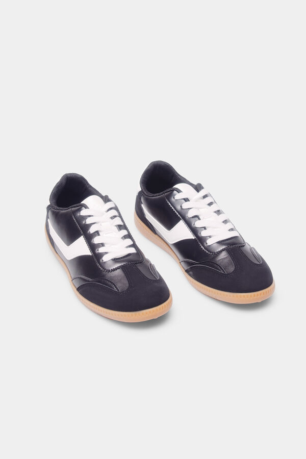 Springfield Tenis contraste franja negro