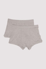 Springfield Pack 2 bóxeres básicos gris