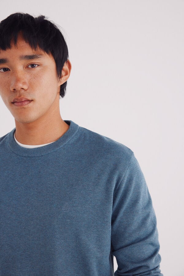 Springfield Jersey básico azul