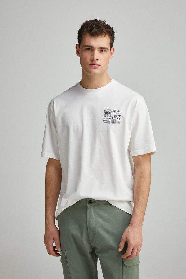 Springfield Playera botanical obsession marfil