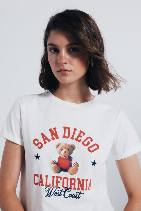 Springfield Playera gráfica americana nude