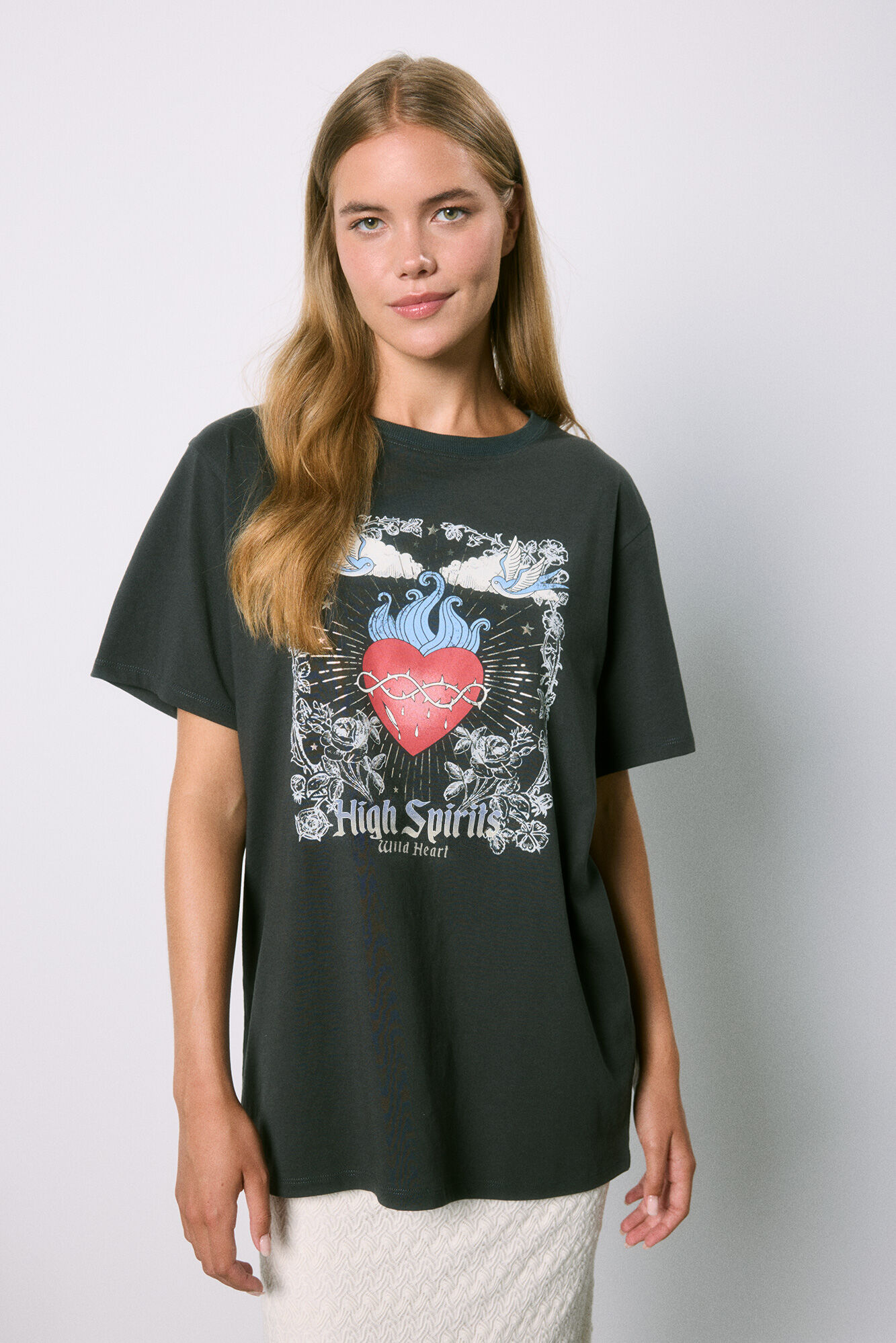 High Spirits Playera Wild Heart