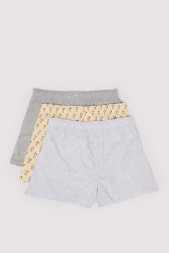Springfield Pack 3 boxers desayuno amarillo