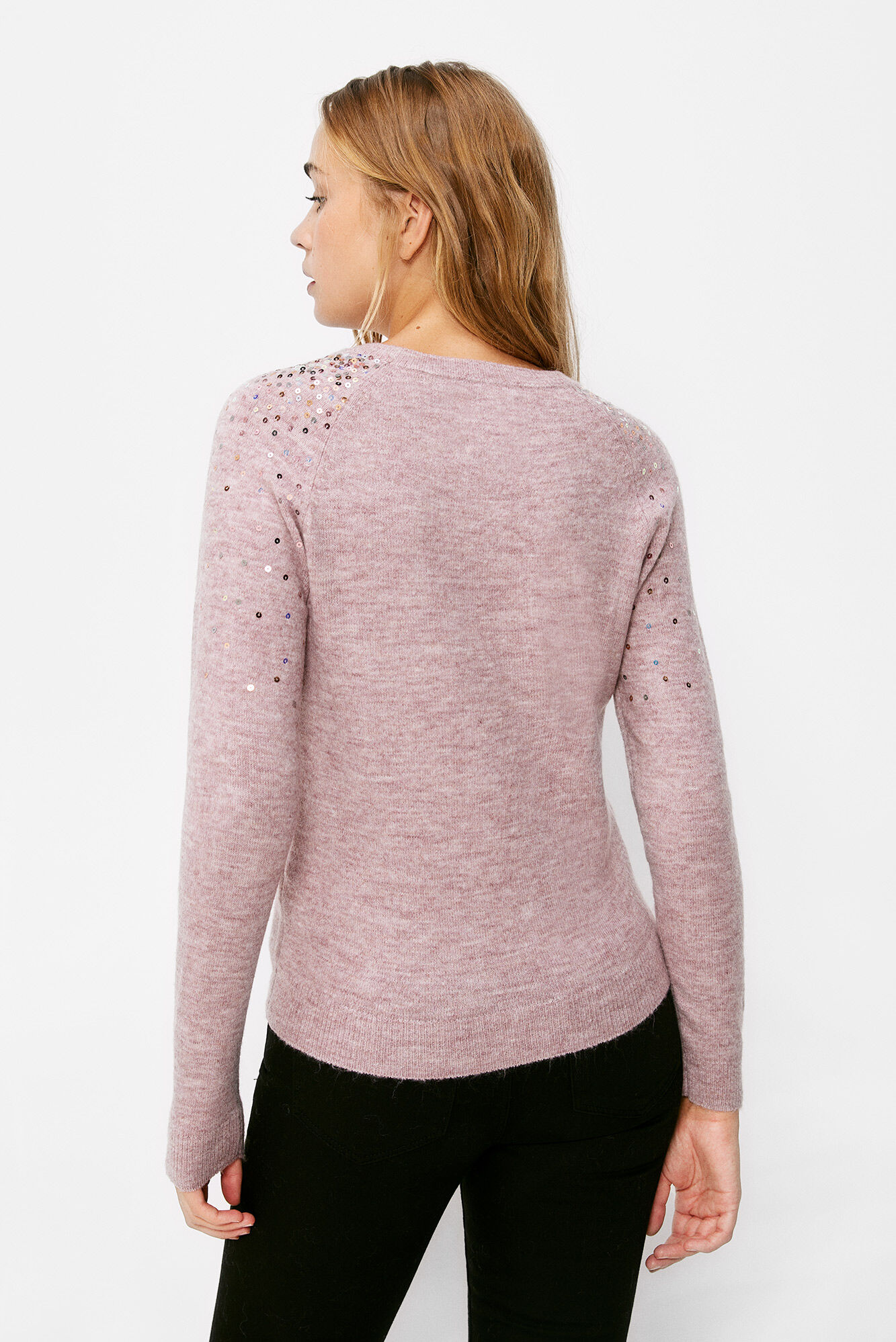 Sueter lentejuelas cheap
