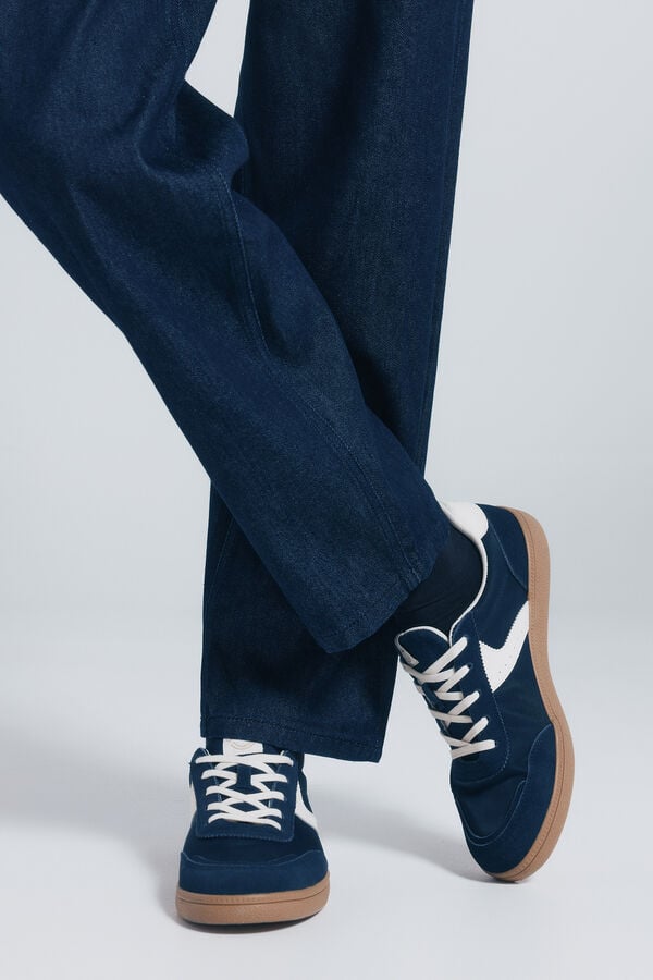 Springfield Tenis estilo retro azulado