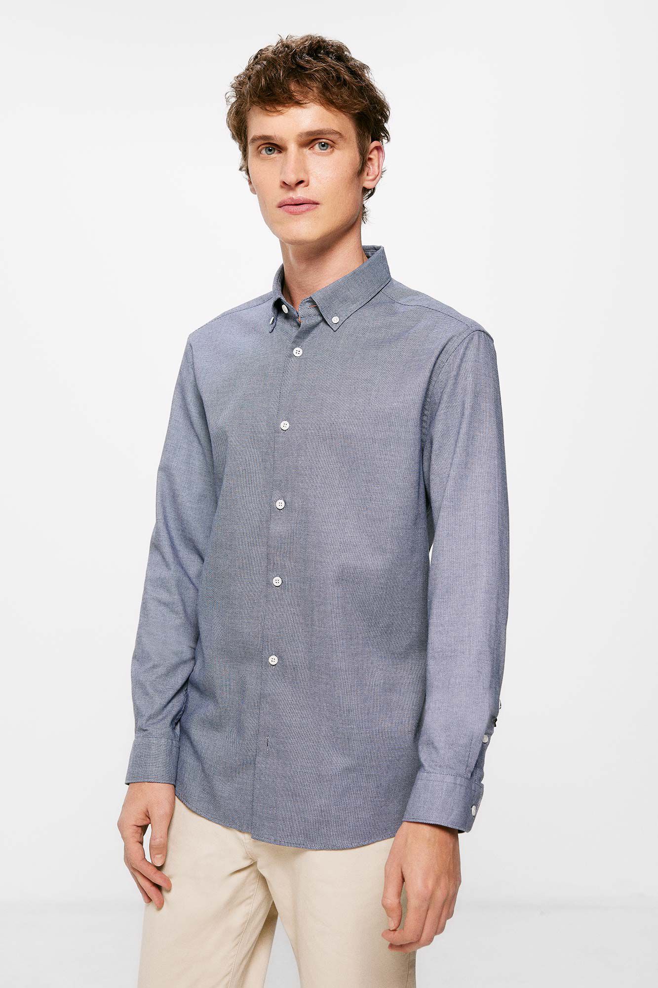 Camisa estructura color Camisas de hombre WomenSecret MX