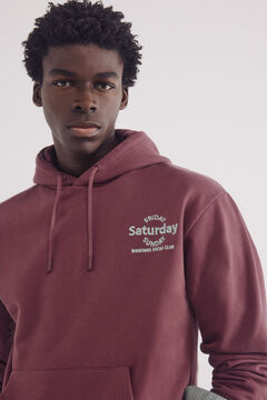 Springfield Sudadera capucha Saturday púrpura