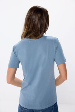 Springfield Playera gráfica algodón azul indigo
