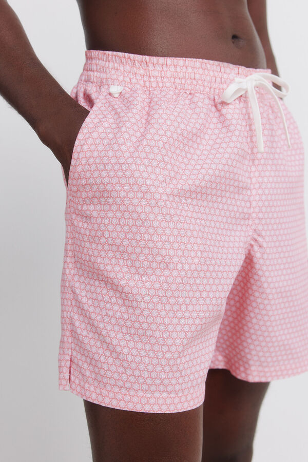 Springfield Traje de ba&ntilde;o estampado geom&eacute;trico estampado