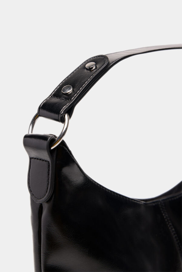 Springfield Bolsa saca hombro negro