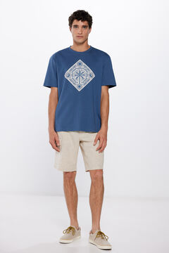 Springfield Playera bandana azul