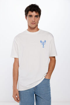 Springfield Playera langosta acuarela marfil