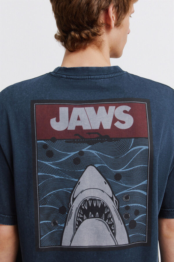 Springfield Playera Jaw Aniversary azulado