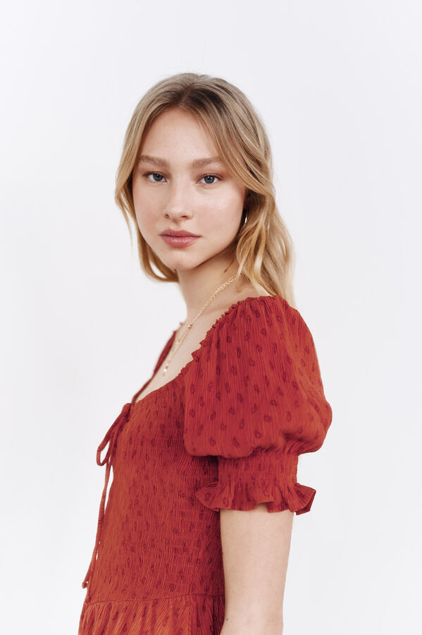Springfield Vestido "Coral" rojo