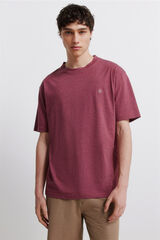 Springfield Playera inyectada oscura p&uacute;rpura