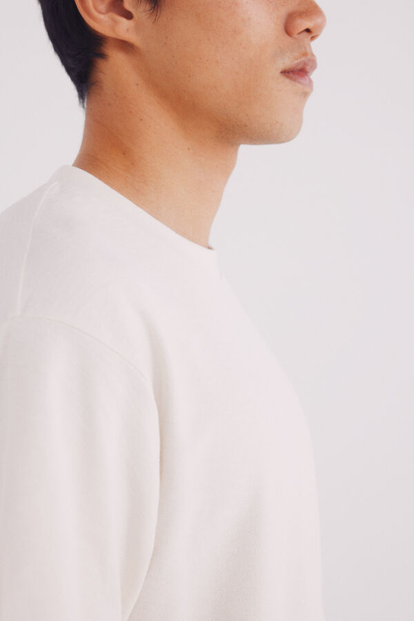 Springfield Playera textura blanco