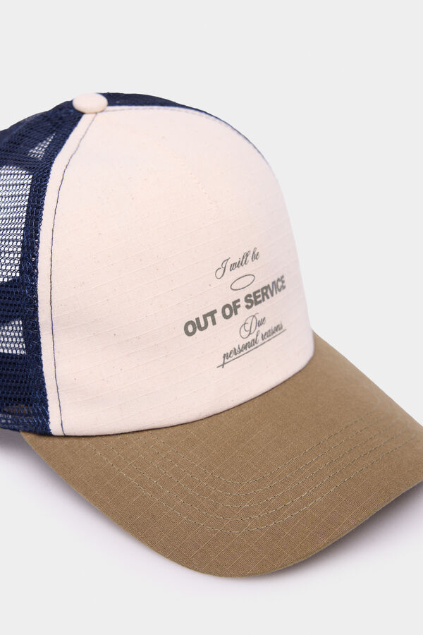 Springfield Gorra trucker texto kaki