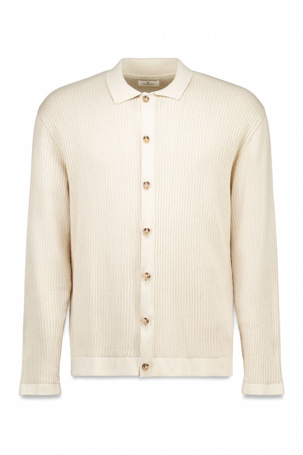 Springfield C&aacute;rdigan estructura color beige