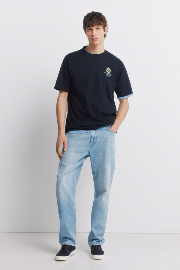 Springfield Playera fant&aacute;stica azul